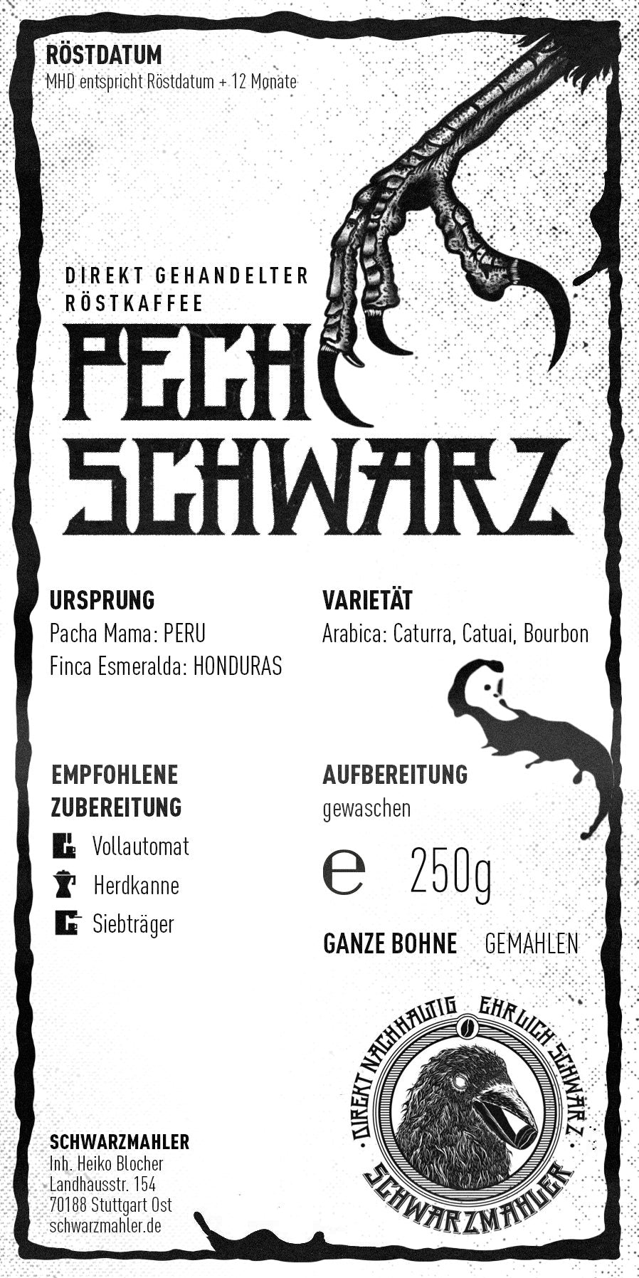 PechSchwarz - Das Brett